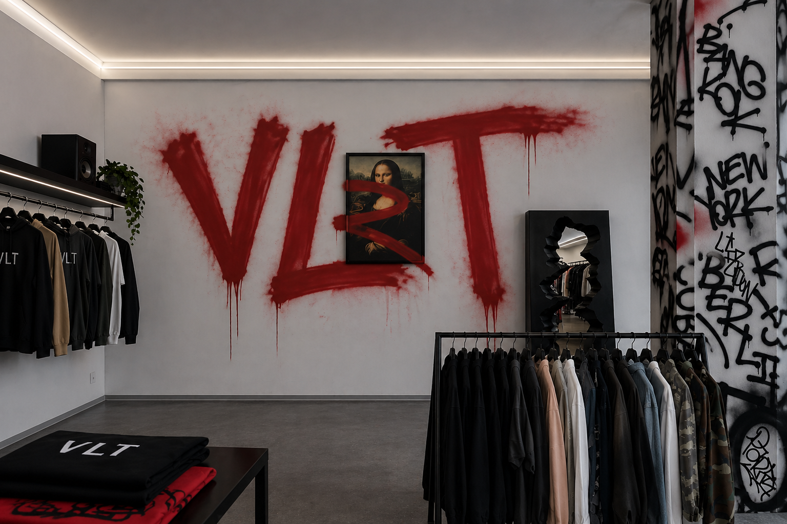 VLT graffiti store